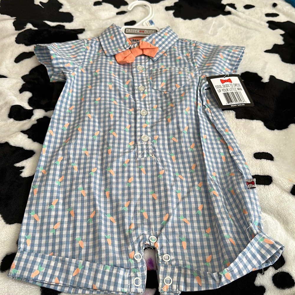 Dapper dude one piece spring outfit